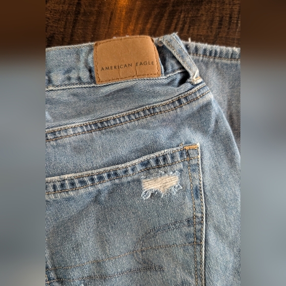 American Eagle Outfitters Blue Distressed Jeans - Picture 5 of 12
